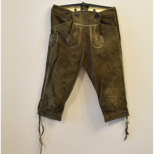 PANTALONI 140 8/9 anni anni BAMBINO PELLE TIROLESE Lederhosen | eBay