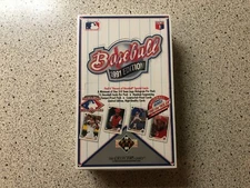 1991 Upper Deck Baseball Card Empty Display Box - Nolan Ryan (No Cards)