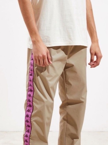 NEU Kappa Banda Logo Wind Pant Jogginghose Unisex Gr. Small Urban Outfitter Zip Ankle - Bild 3 von 16