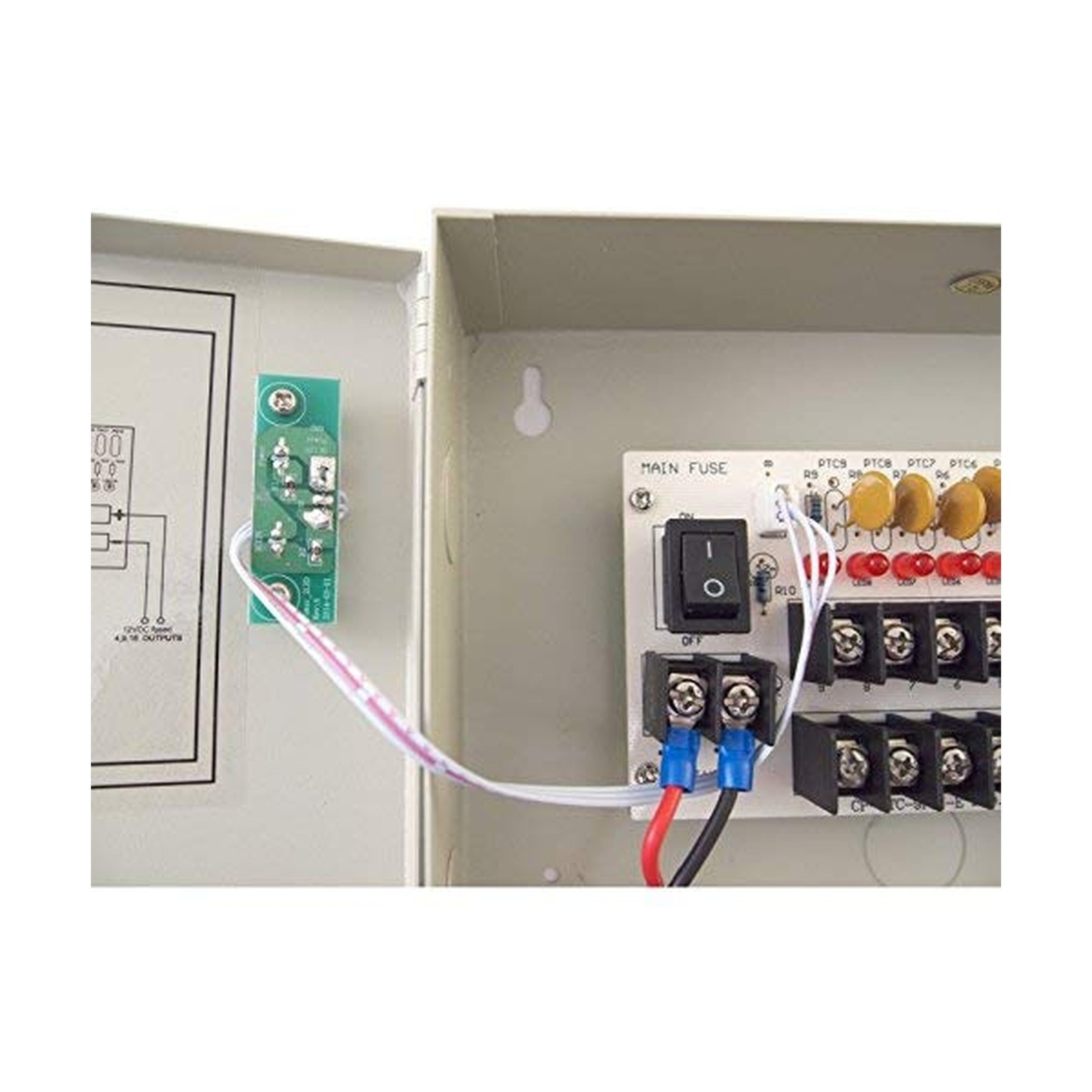 Evertech 8 Channel 9 Port Power Box Security Camera 12V DC 5A Ampere CCTV DVR...