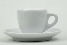 Extra dickwandige Espressotasse | &raquo;Palermo&laquo; | weiss | Made in Italy | max. 55 ml
