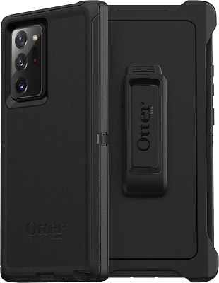 New Drop+ Case for Samsung Galaxy Note 20 Ultra 5G OtterBox Defender Case, Black