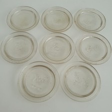 Lot 8 VTG Ball Clear Glass Canning Lids Insert No. 10
