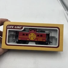 LIFE LIKE 8542 HO SCALE SANTA FE CABOOSE #999850 IN BOX - EX