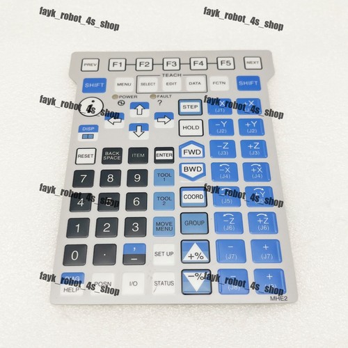 MHE2 F Fanuc A05B-2255-C101#EMH teach pendant keypad overlay Membrane film New - Picture 5 of 14