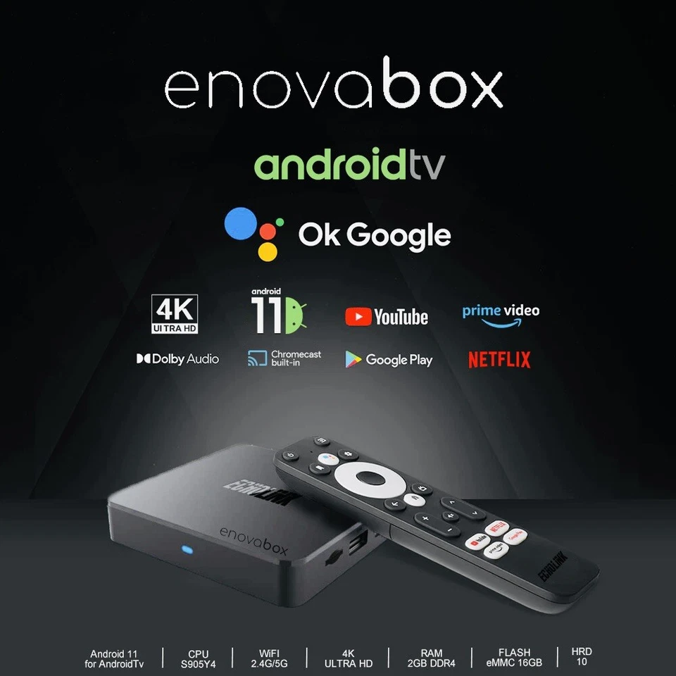 Tv Box android ENOVA TV BOX ANDROID 11 - Photo 3/4