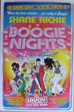 Boogie Nights 40x60" The Musical 1998 Shane Richie Play Large Bus Shelter Poster