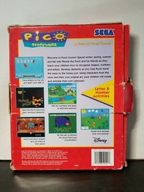 Year at Pooh Corner (Sega Pico, 1994) - Complete in Box - Tested RARE YELLOW