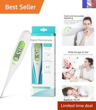 Thermomètre de Fièvre Digital Multifonction - Lecture Rapide pour Tous les Âges