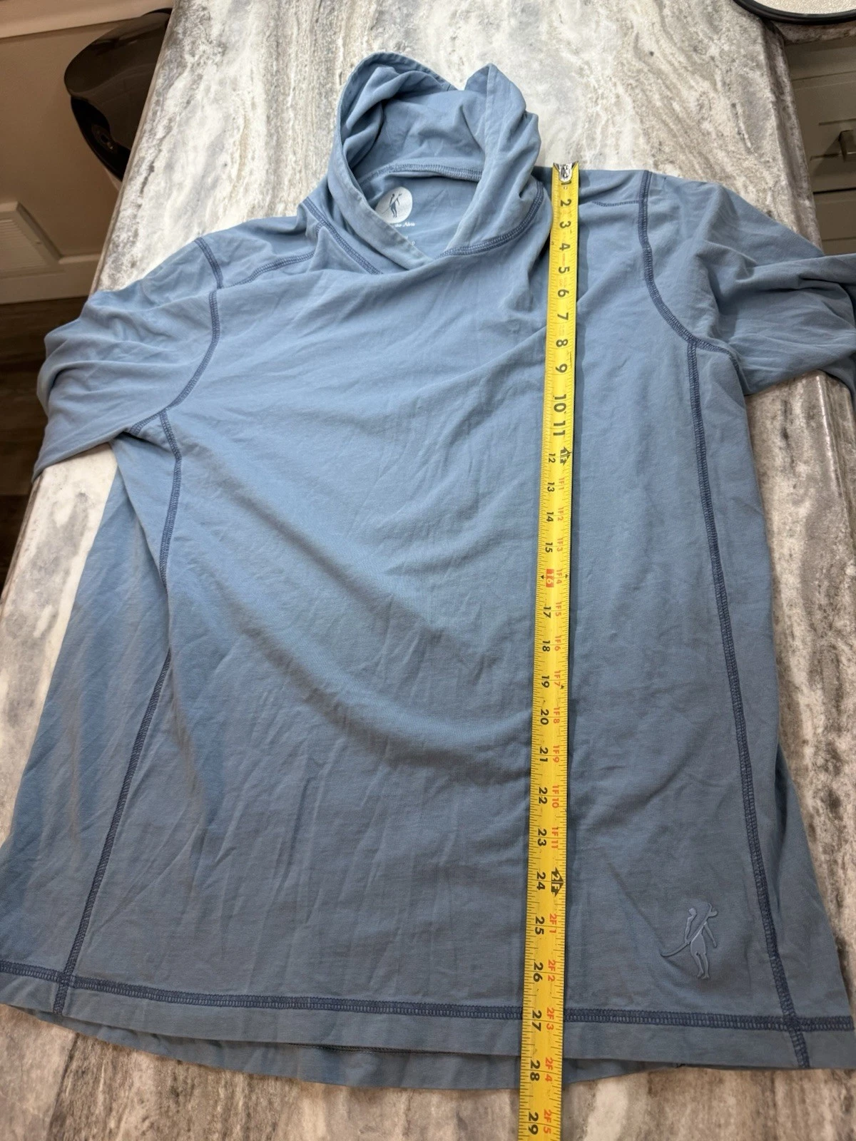 VETEMENTS Felpa con cappuccio Toes on the Nose manica lunga uomo taglia M grigia leggera surfista usata in ottime condizioni