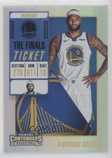 2018-19 Panini Contenders The Finals Ticket 91/99 DeMarcus Cousins #99 9o3