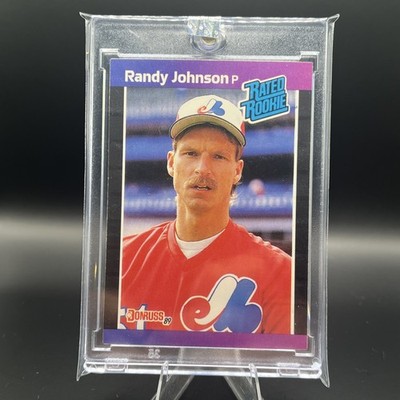 RANDY JOHNSON 1989 Donruss RR ERROR CARD WRONG BDay And 2 (*) Denotes RARE
