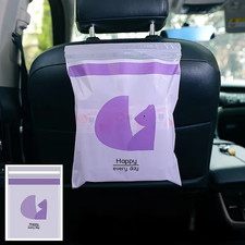 Car Trash Bag15/2 Pcs Disposable Garbage Waterproof Car Trash Can Bag Stick to A