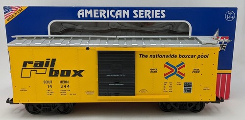 USA Trains R19099A G Rail Box/Southern Simulated Wood Box Car #14341 LN/Caja | Condition: Used
