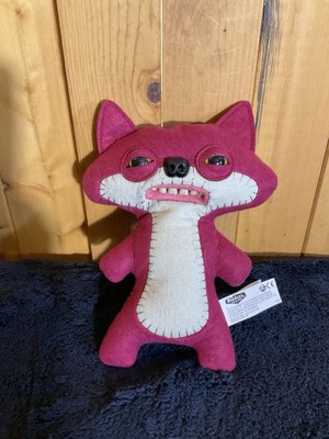 Fuggler Funny Ugly Monster Spin Master Red Maroon Suspicious Fox Animal Plush