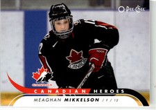 2009-10 O-Pee-Chee Canadian Heroes Meaghan Mikkelson Canada #CB-MM