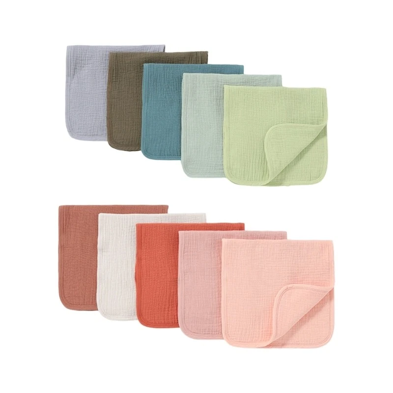 5pcs Recyclable Baby Feeding Cloths Tall Absorbency Permanent for Milk Spit Up
Opens in a new window