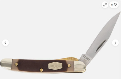 18OT Old Timer Mighty Mite Sawcut Delrin linerlock knife 2 3/4'' closed