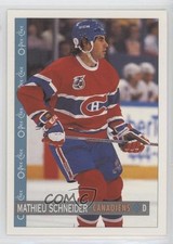 1992-93 O-Pee-Chee Mathieu Schneider #166 0a4