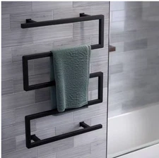Swiss Madison Voltaire 5-Bar Electric Towel Warmer in Matte Black SM-TW00MB