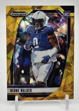 2025 Panini Prizm Draft Picks - Deone Walker #46 Gold Ice Prizm Wildcats