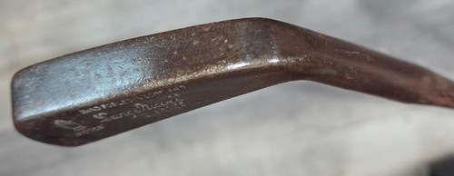 Antiguo palo de golf de colección George Nicoll Leven Fife varilla de madera de nogal americano - Imagen 4 de 10