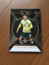 2026 Panini Noir Road To World Cup Alessandro Circati Australia Gold 8/10 RC