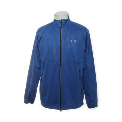 Under Armour, Trainingsjacke, Herren, Größe: M, Blau/Gelb, Polyester #Omb