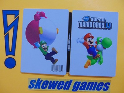 New Super Mario Bros U - Steelbook Only - Wii U Nintendo