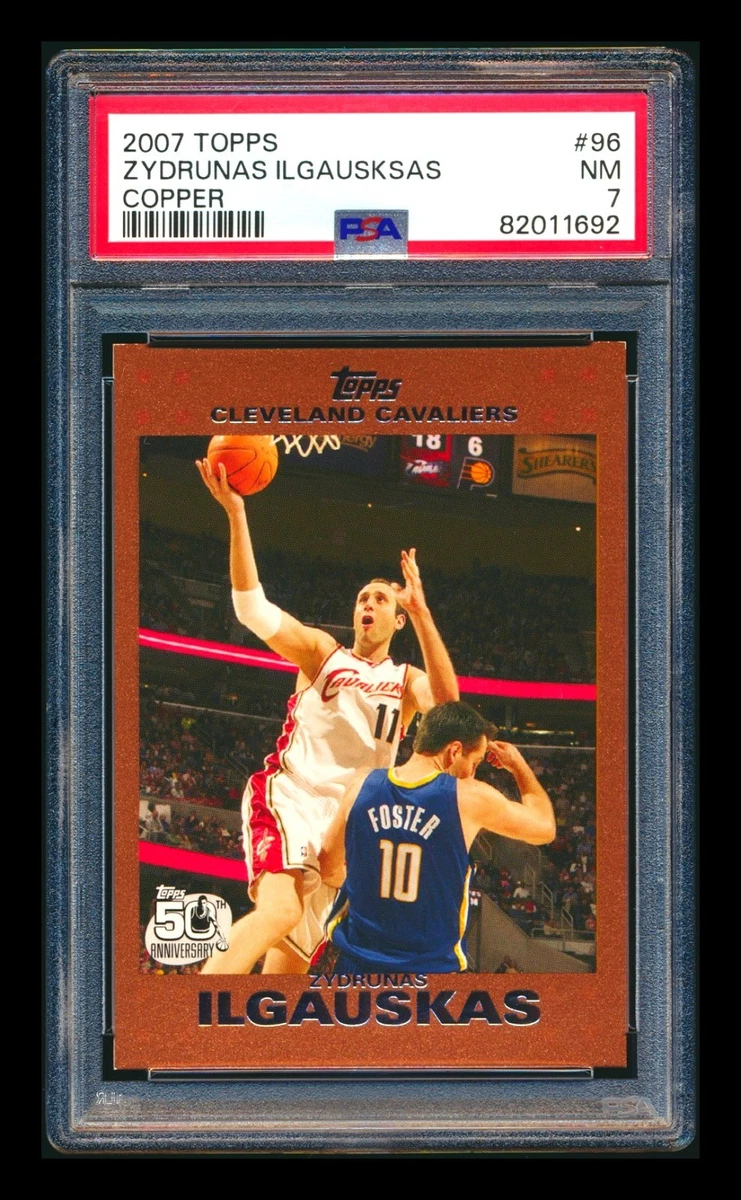 Zydrunas Ilgauskas Basketball Cleveland Cavaliers Sports Trading