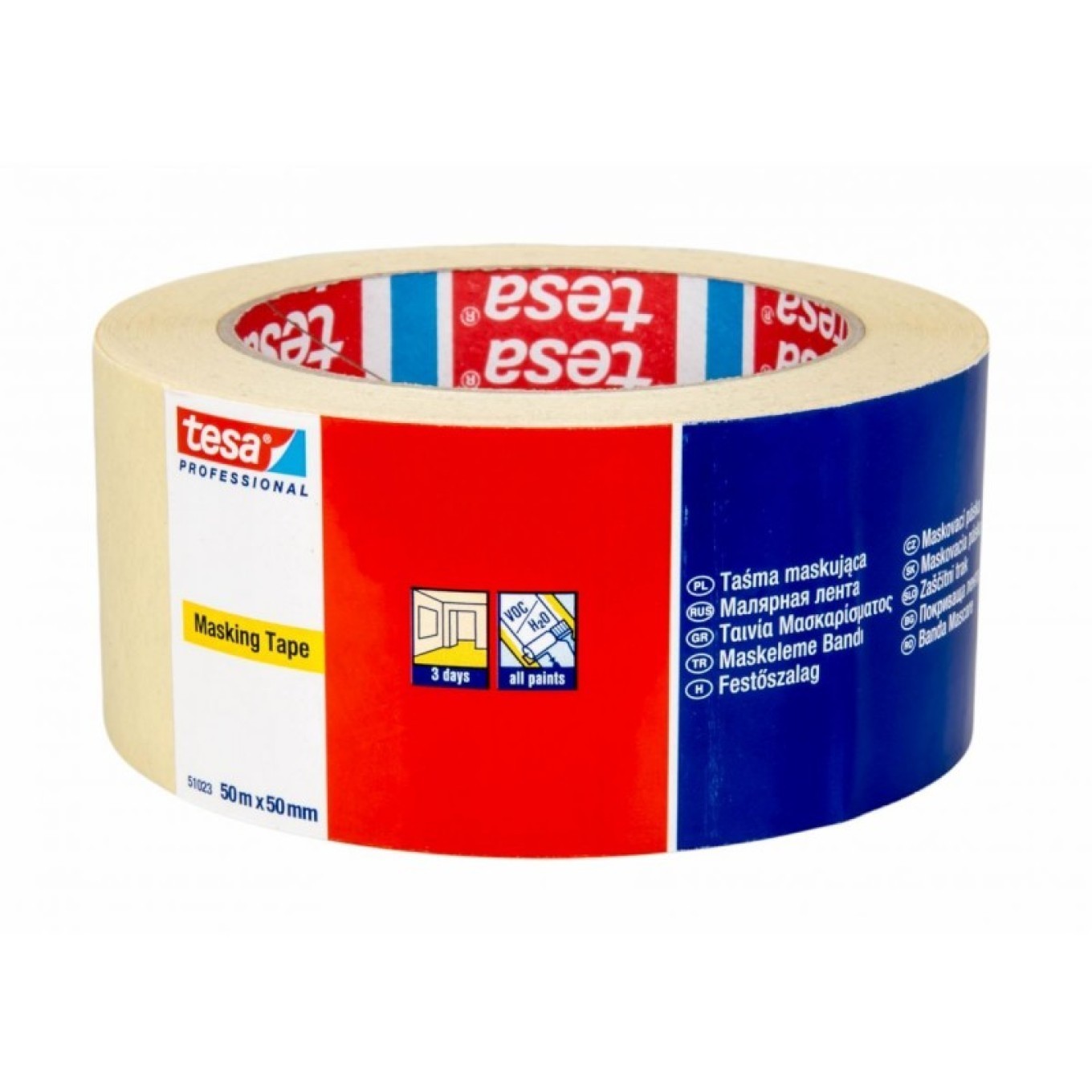 Painters Tape Professional 3 Day 50m 50mm 51023-00004-00