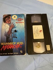 Mountaintop Motel Massacre Horror VHS Tape Vintage 1983 New World Pictures 🔪