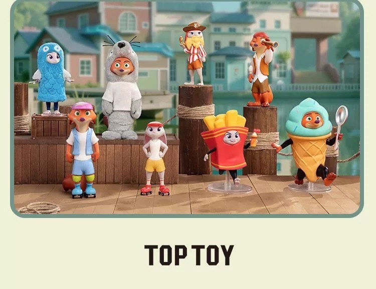ズートピア2 TOPTOY Nick&Judy Best Undercover ZOOTOPIA 2 NICK & JUDY Best Undercover Series Figure Blind Box