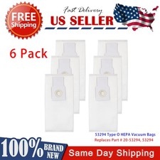 6 Pack 53294 Style O Cloth Vacuum Bags for Kenmore Progressive Upright Cleaner