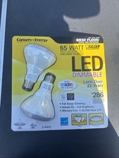 Feit Electric LED 13 Watt BR30 144785 Flood Light Bulb 65 Watt Equiv DIMMABLE