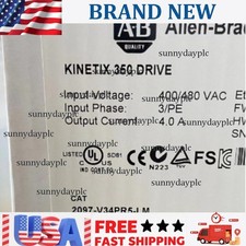 2097-V34PR5-LM /A Kinetix 350 Servo Driver Factory Sealed AB US Free Tax