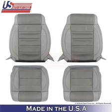 2007 Fits Jeep Wrangler Rubicon Sahara Cloth Front Replacement Covers Med. Slate