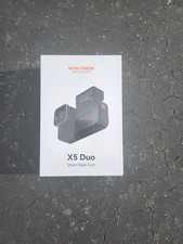 WOLFBOX X5 Duo 4K 2.5K Dashcam Anti-Shake STARVIS 2 HDR Dash Cam Front and Rear