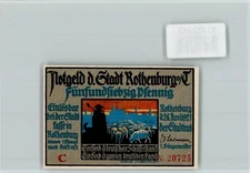 10182913 - 8803 Rothenburg emergency money historical Shepherd Dance Shepherd with Herd