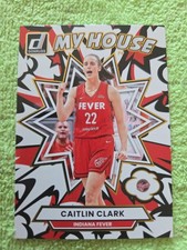 2025 Panini Donruss WNBA Caitlin Clark My House GOLD Press Proof Indiana Fever 