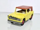 Lesney Matchbox  1969 Field Car N°18 Yellow With White Interior And Red Hub