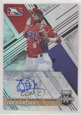 2019 Panini Elite Extra Edition Dominican Prospect League Jay Vargas Auto 0a3u