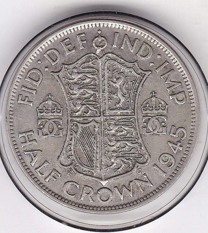 1945 Year UK Half Crown Coins for sale | eBay
