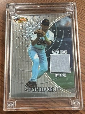 CAL RIPKEN JR 2024 JERSEY FUSION GAME USED SWATCH - BALTIMORE ORIOLES
