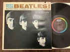 THE BEATLES - Meet The Beatles! LP - Capitol MONO US Rainbow Label T-2047 VG+