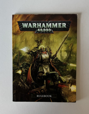 Warhammer 40k 6. Edition Regelbuch kleines Taschenbuch 2012