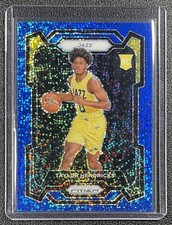 TAYLOR HENDRICKS 2023-24 PANINI PRIZM #161 ROOKIE BLUE SPARKLE RC 29/144 JAZZ