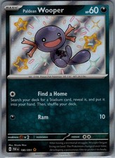 Paldean Wooper - Shiny Rare Holo SV: Paldean Fates 180/091 NM on eBay