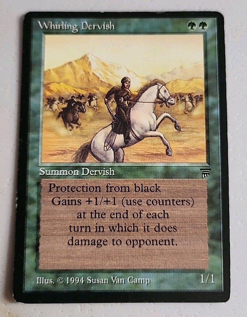 Whirling Dervish Legends Regular MP Moderately Played MTG