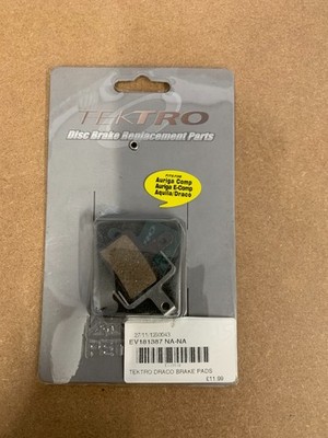 Tektro Scheibenbremsbeläge Resin E10-11 leise Bremse MTB/Road/City D12C254V grün-H